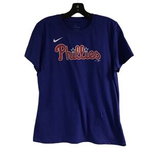 NWT Ladies Nike Philadelphia Phillies Baseball T-Shirt Size M
